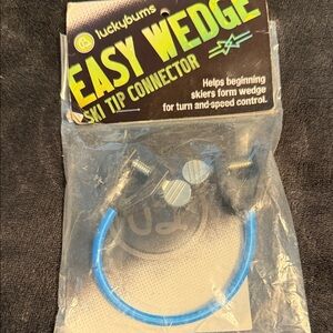 Lucky Brand Blue Easy Wedge Ski Connector